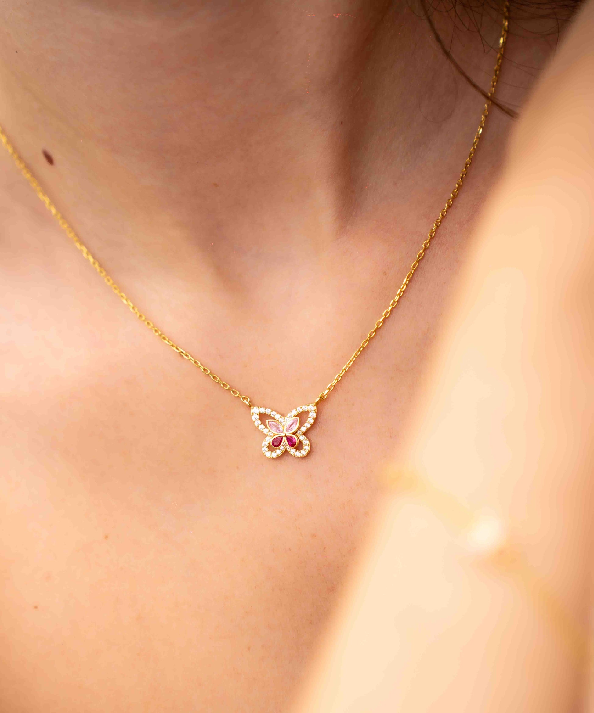 Roséa Butterfly Kette
