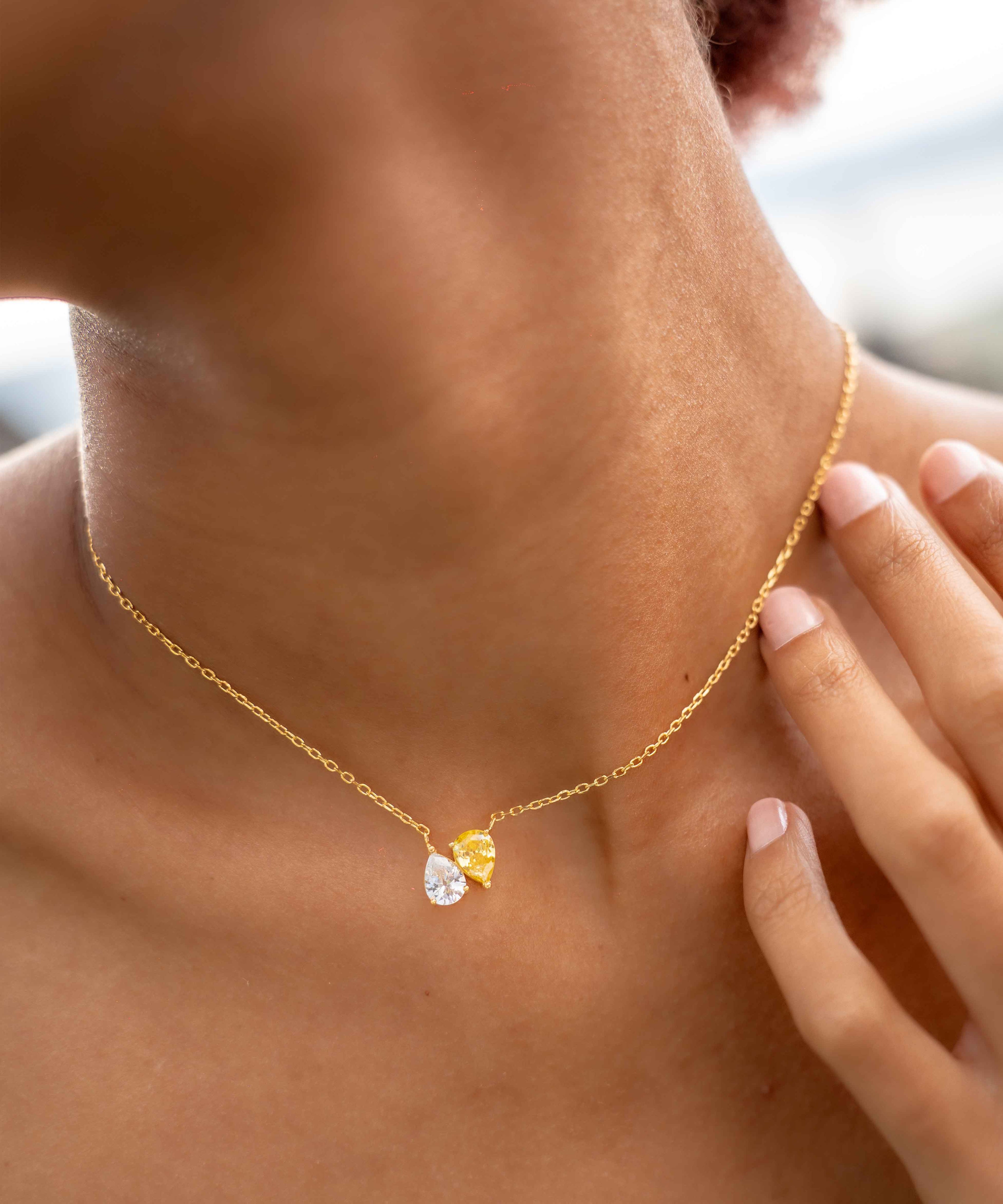 Gold Drop Kette