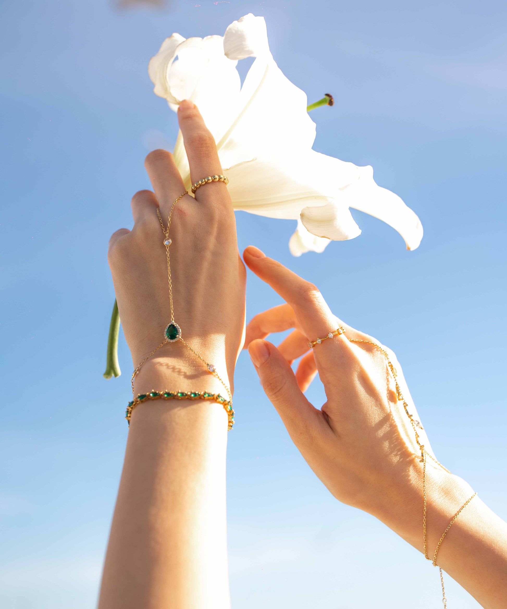 Emeraldia Handkette