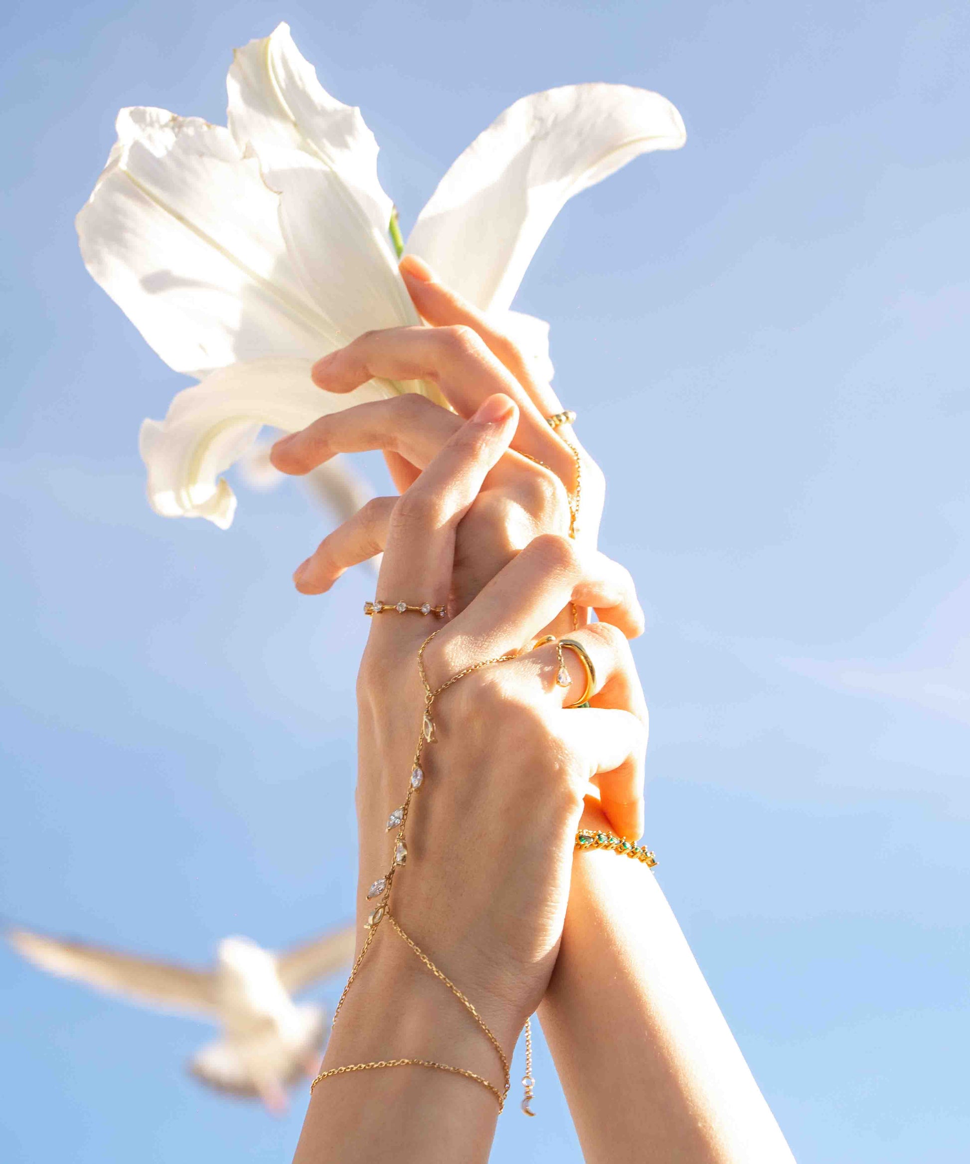 Marquise Crystal Handkette