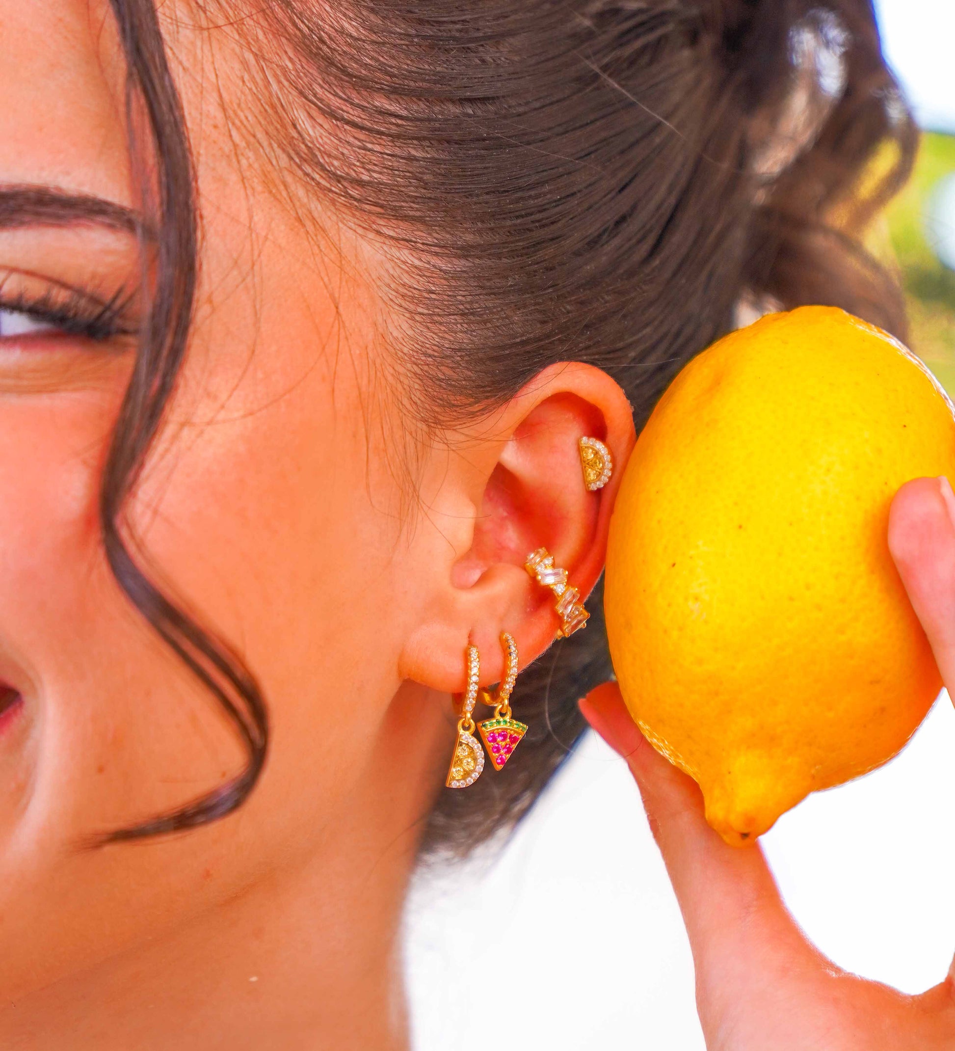 Lemon Ohrringe