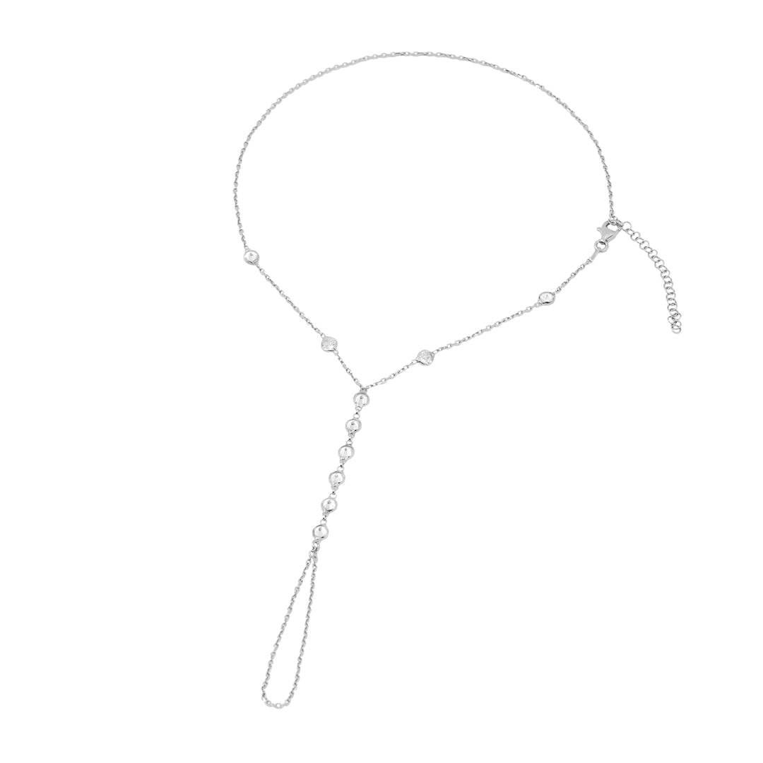 Zirkonia Handkette