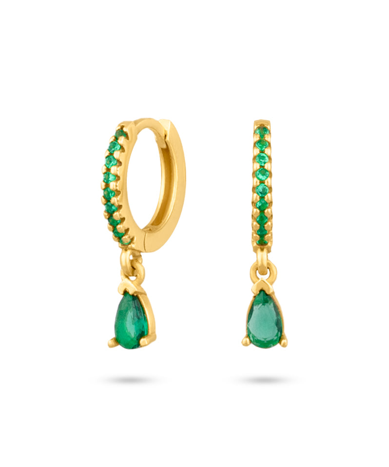 Emeraldia Drop Ohrringe