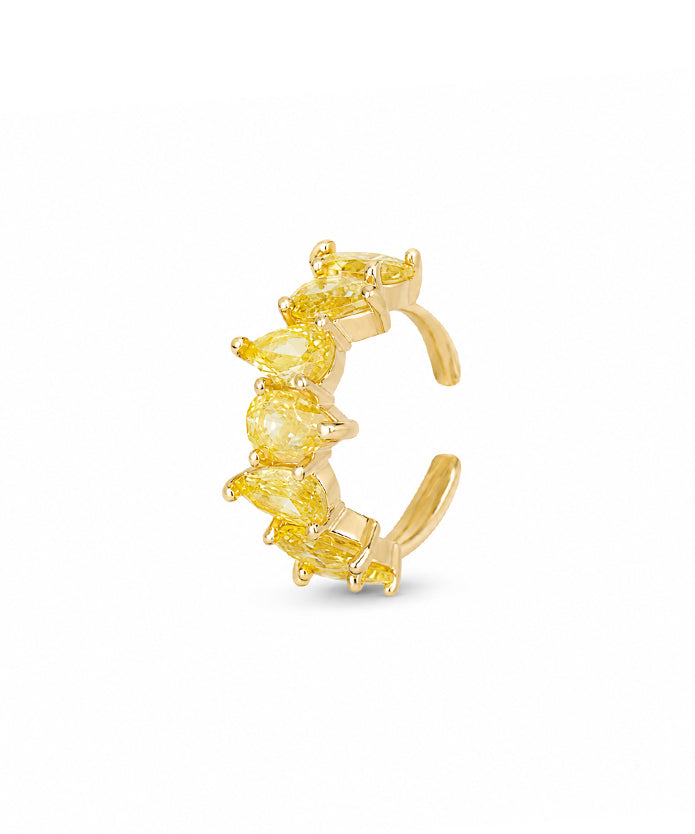 Gold Drop Earcuff