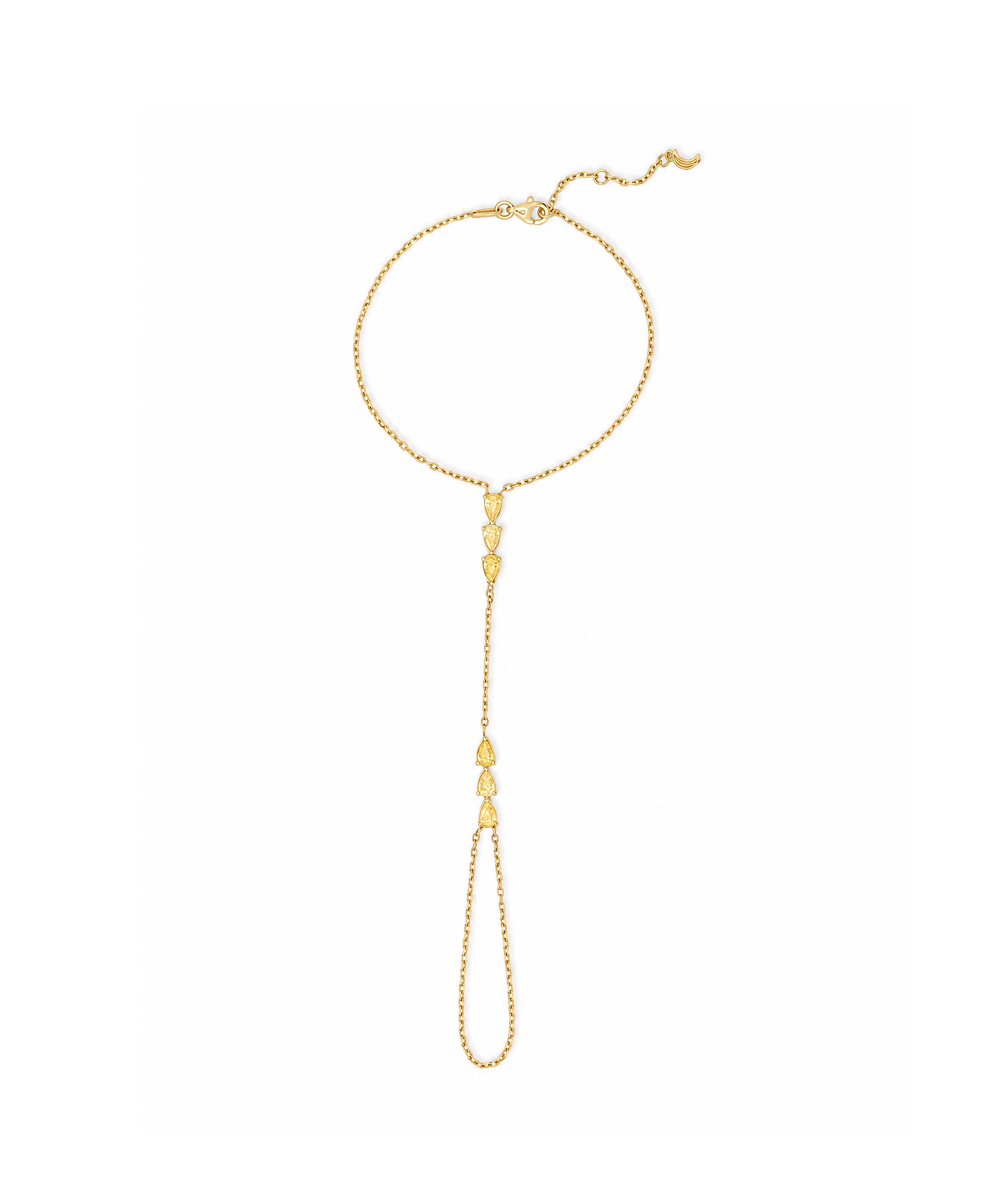 Gold Drop Handkette
