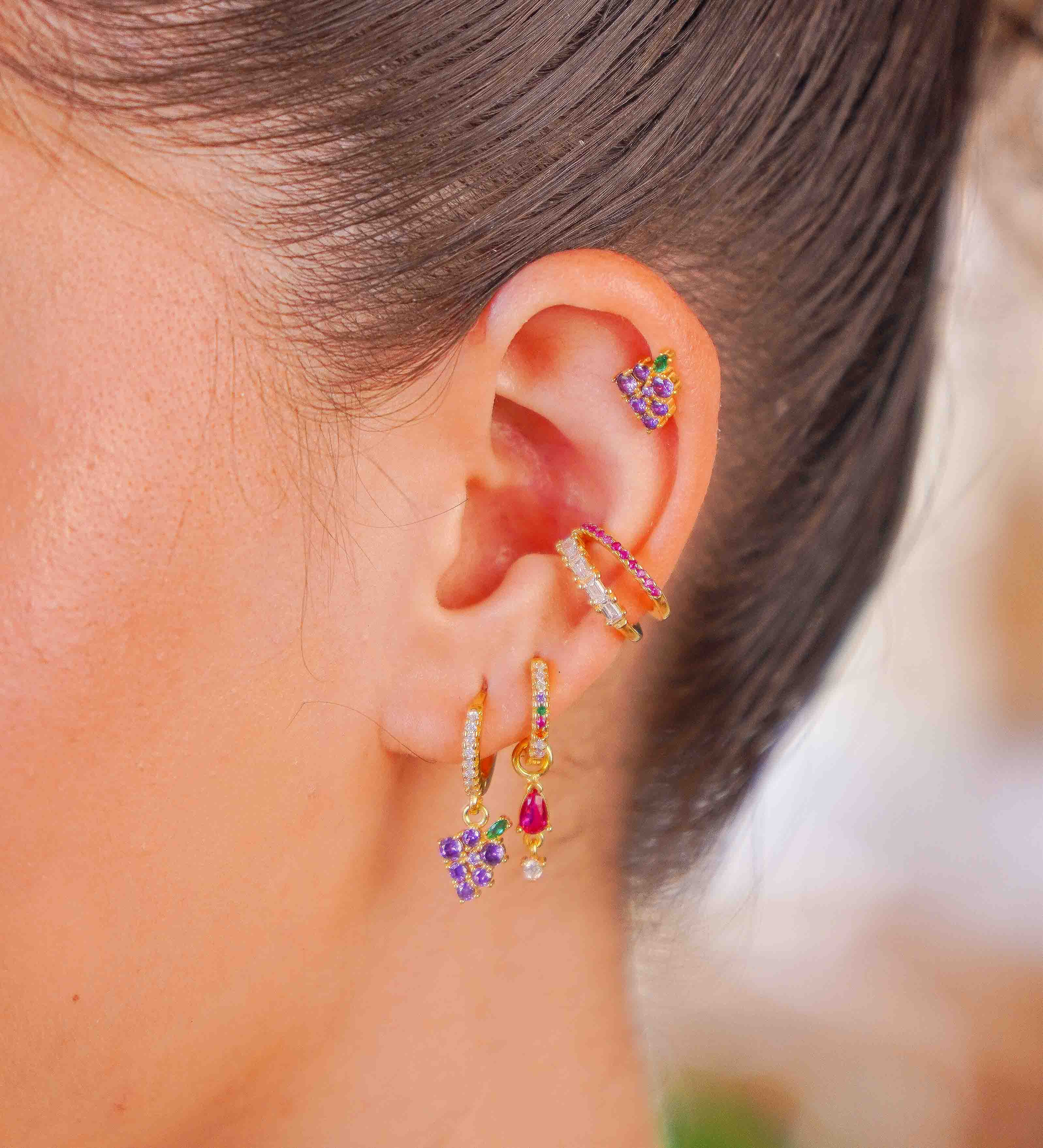 Rainbow Drop Ohrringe
