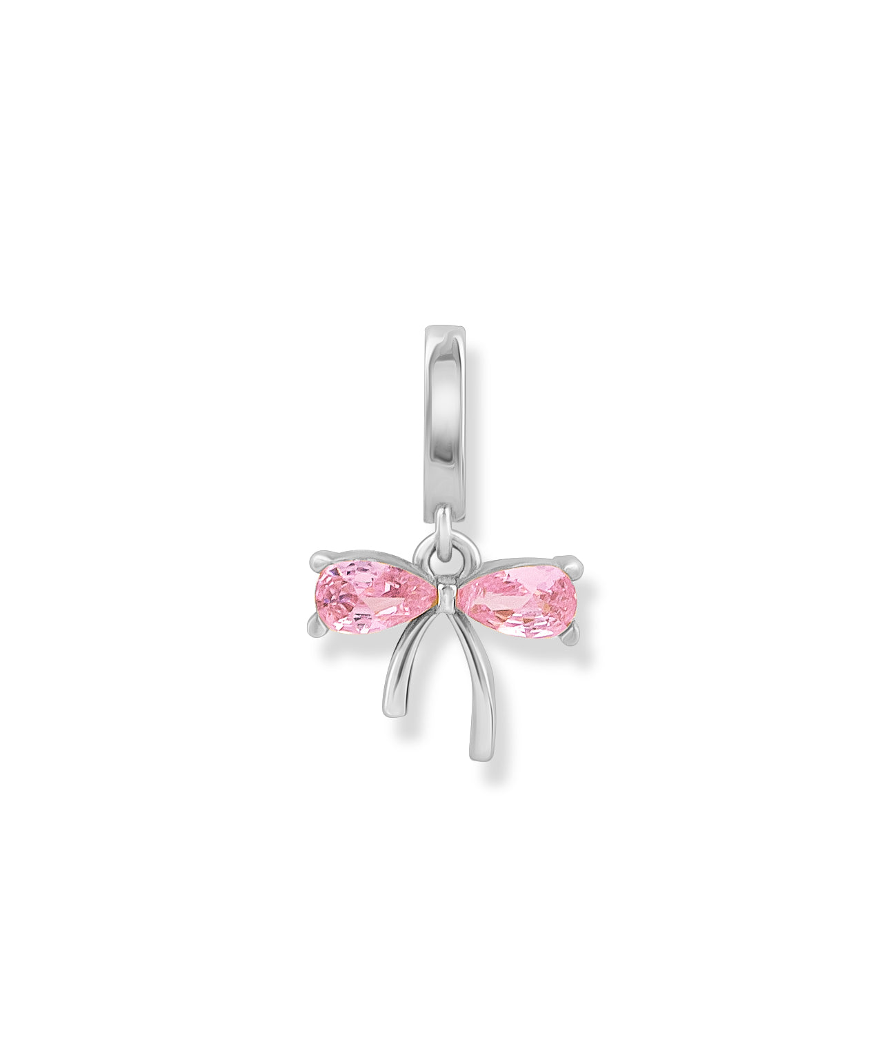 Pink Ribbon Charm